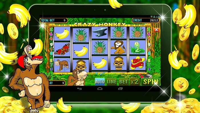 crazy monkey game money